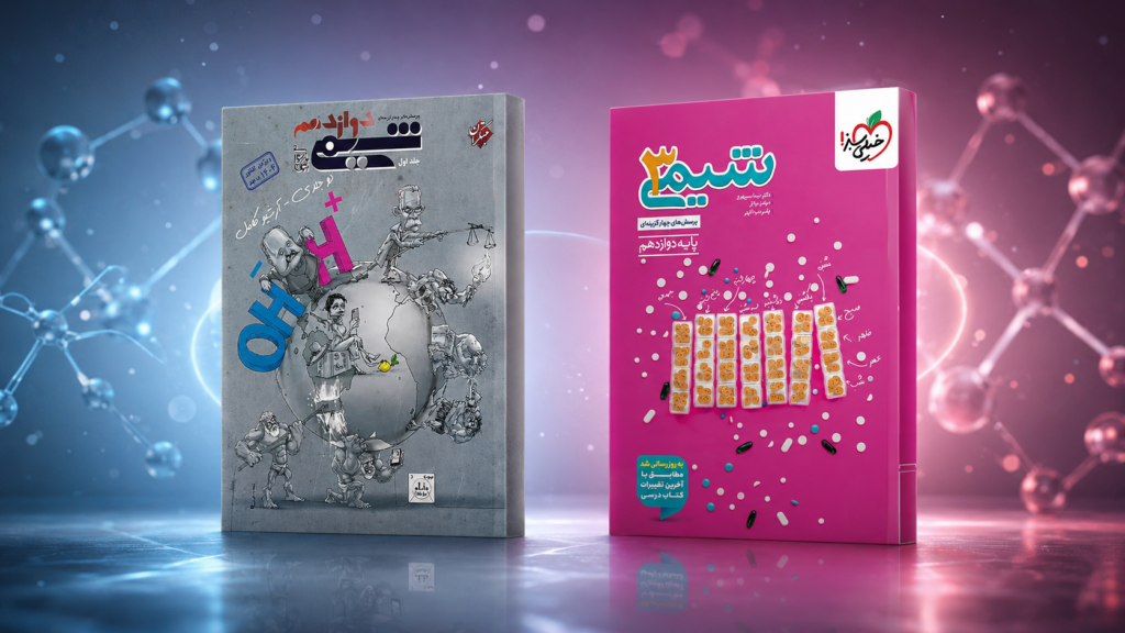 مقایسهی کتاب شیمی دوازدهم مبتکران و خیلی سبز