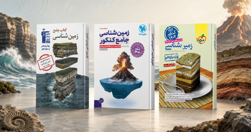 خرید بهترین منابع زمین ‌شناسی کنکور